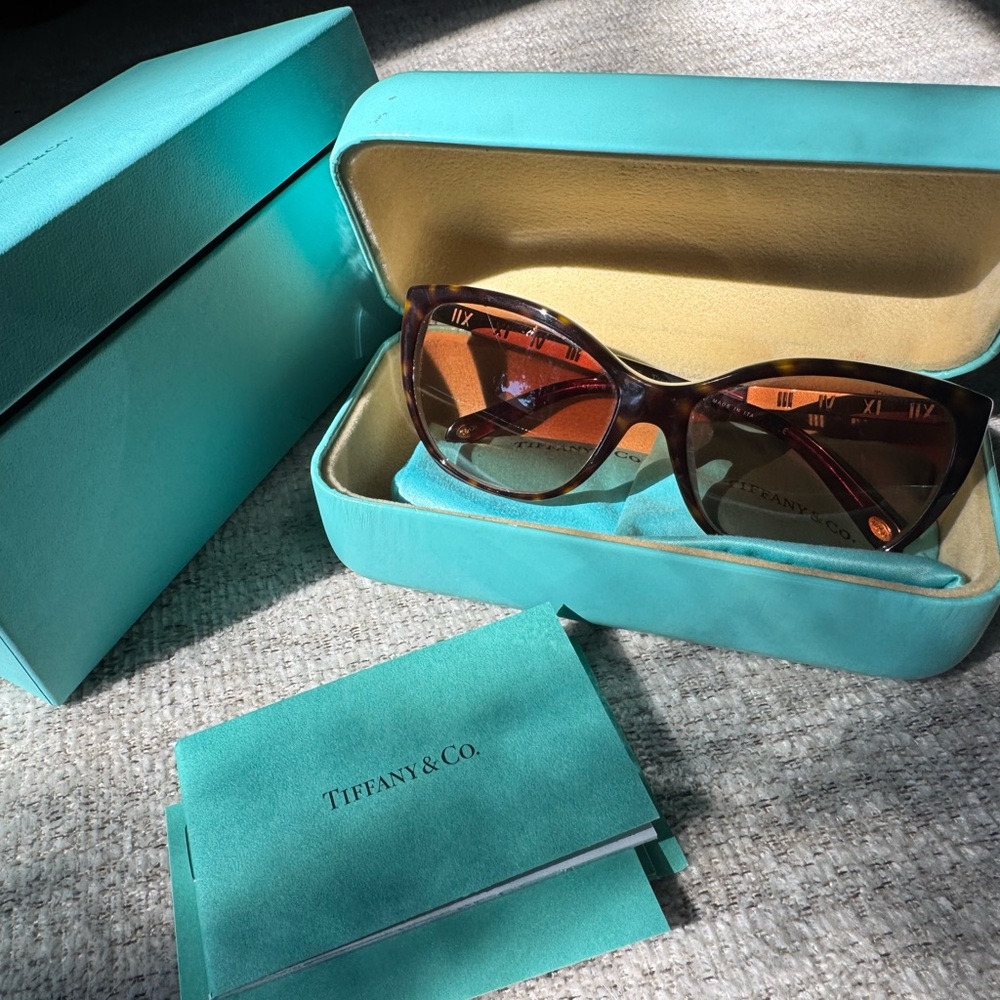 Tiffany & Co. TF4094-B 8134/3B cat-eye sunglasses